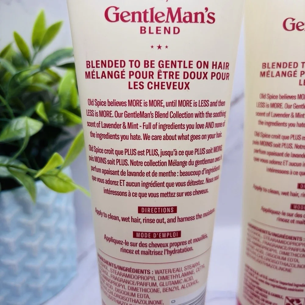 2-Old Spice Gentleman's Blend‎ with Lavender & Mint Scent Hair Conditioner 8oz